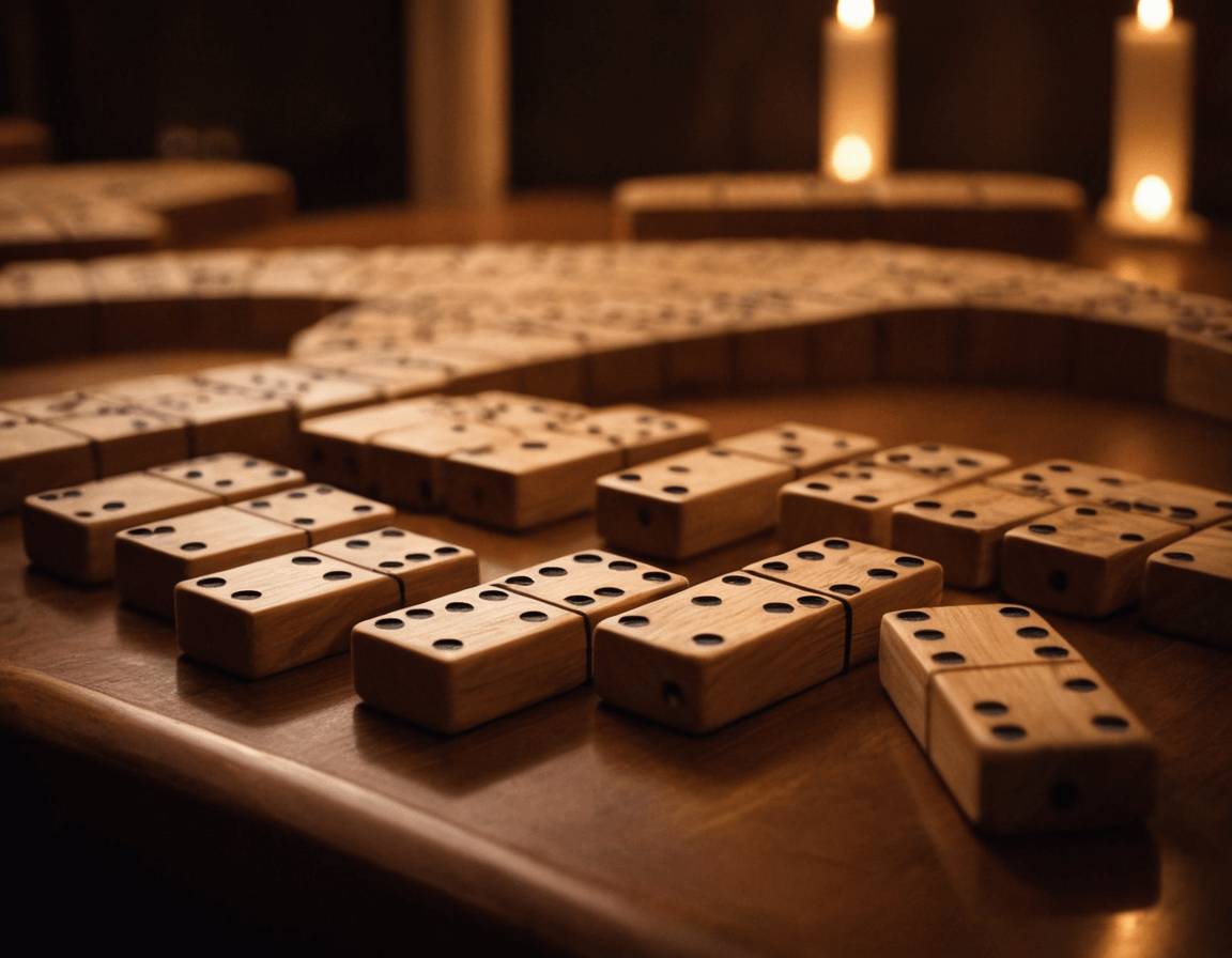 Dominoes game